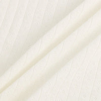 Single-sided Pointelle Cotton Jersey Fabric By The Yard