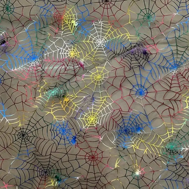 Sipder Web Organza Fabric By The Yard