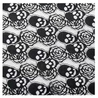 Skull Lace Fabric By The Yard