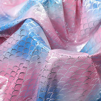 SliverFoilGradientMermaidFabricBytheYard