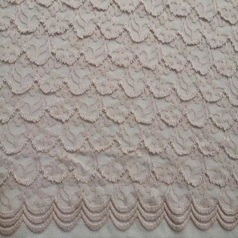 Small Flower Stretchable Lace Fabric By The Yard