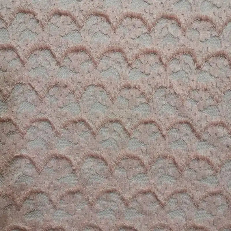 Small Flower Stretchable Lace Fabric By The Yard