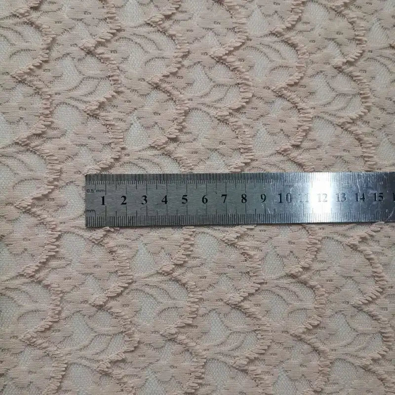 Small Flower Stretchable Lace Fabric By The Yard
