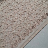 Small Flower Stretchable Lace Fabric By The Yard