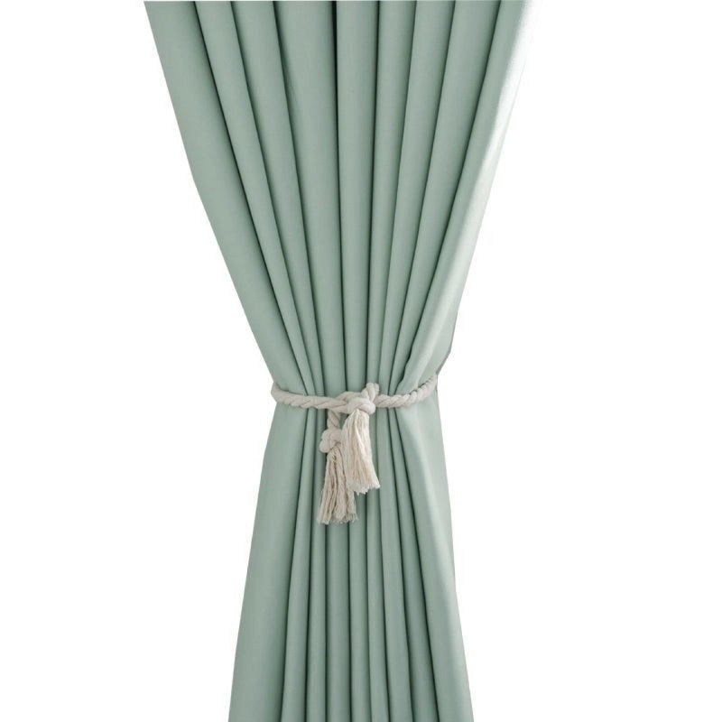 SolidColorBlackoutCurtainFabric