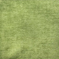 A close-up of Longan Craft’s Solid Color Thicken Chenille Upholstery Fabric shows its green polyester material with a soft, subtly textured surface and slight shading variations—ideal for couches, chairs, or sofas.