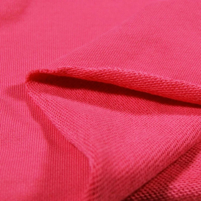 Solid Color Cotton French Terry Fabric | French Terry Cloth