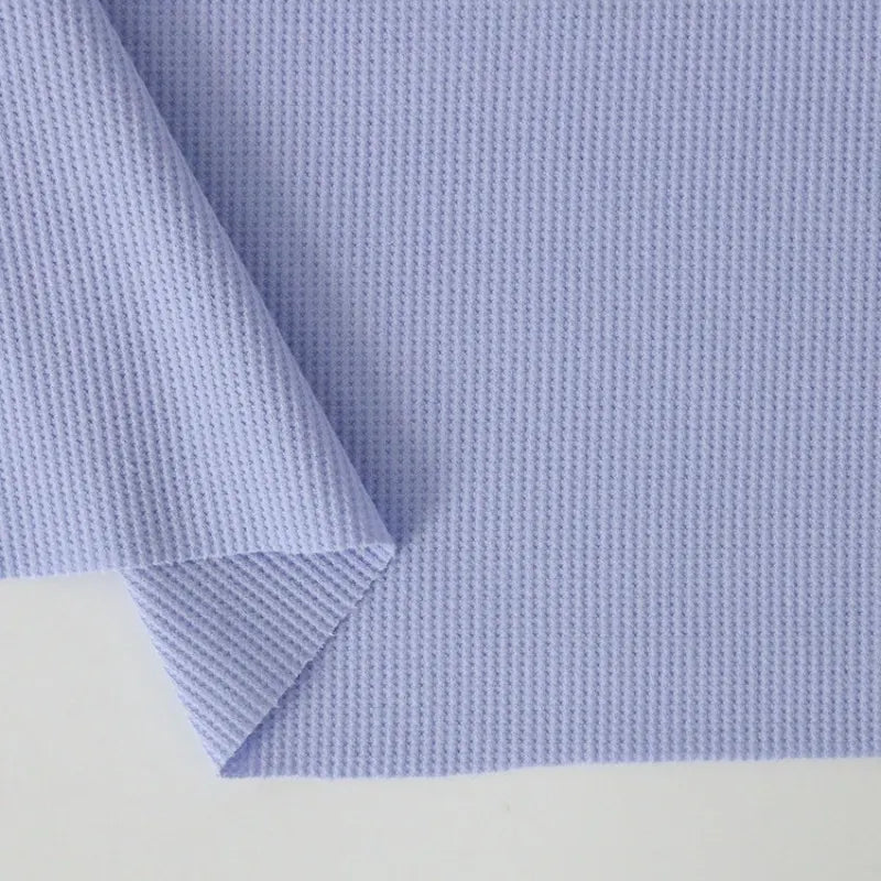 Solid Color Cotton Waffle Fabric By The Yard