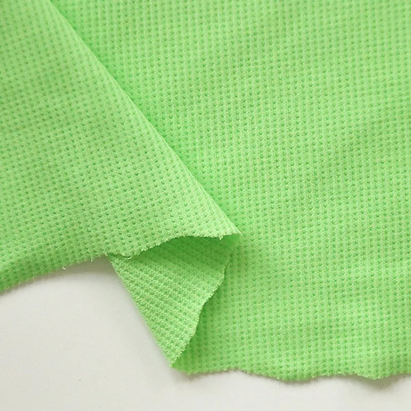 Solid Color Cotton Waffle Fabric By The Yard