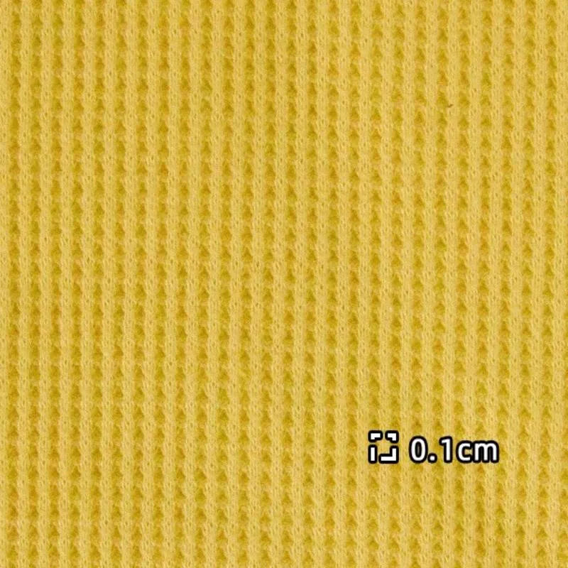 Solid Color Cotton Waffle Fabric By The Yard