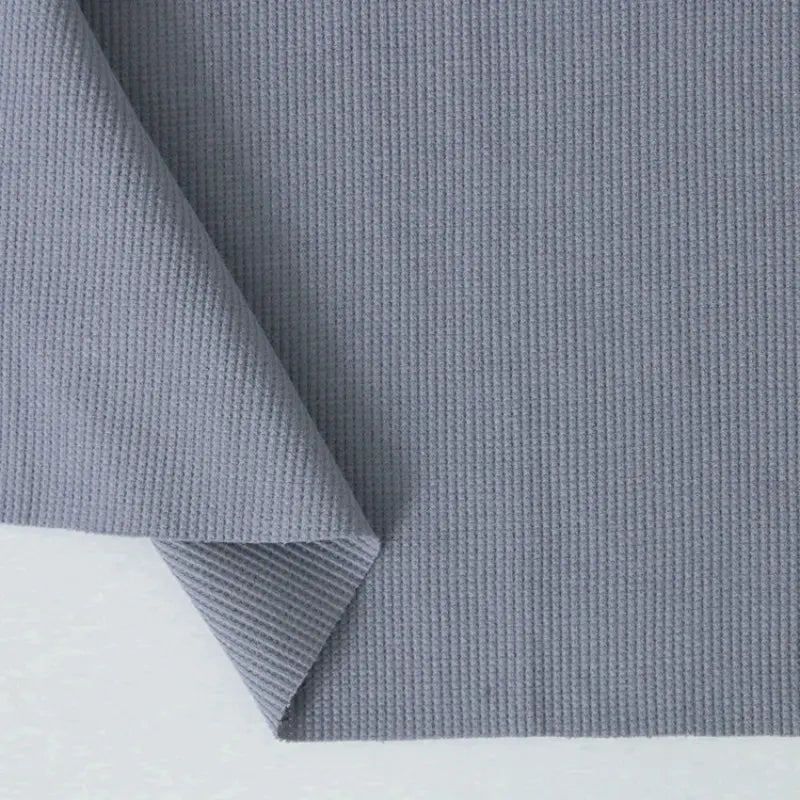 Solid Color Cotton Waffle Fabric By The Yard