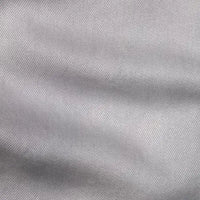 Close-up of Longan Craft's Solid Color Denim Lyocell Fabric By The Yard, a wrinkle-free, breathable, and comfy material with a subtle diagonal weave—ideal for sustainable jeans and eco-friendly fashion projects.