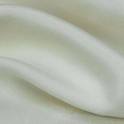 Close-up of Longan Craft's Solid Color Linen Lyocell Fabric by the Yard, a sustainable, wrinkle-free twill lyocell textile with gentle folds, soft sheen, and elegant drape—perfect for breathable dresses.