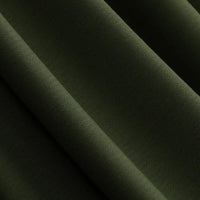 Close-up of dark green Solid Color Modal Jersey Fabric by Longan Craft, featuring a fine, smooth texture and subtle sheen. This breathable cotton spandex jersey textile is ideal for children's clothing and sleepwear. Sold by the yard.