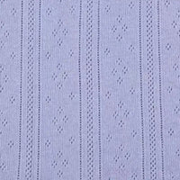 Solid Color Pointelle Rib Fabric By The Yard