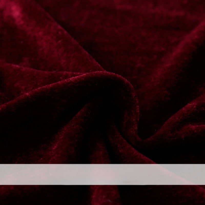 SolidColorVelvetFabricForUpholstery