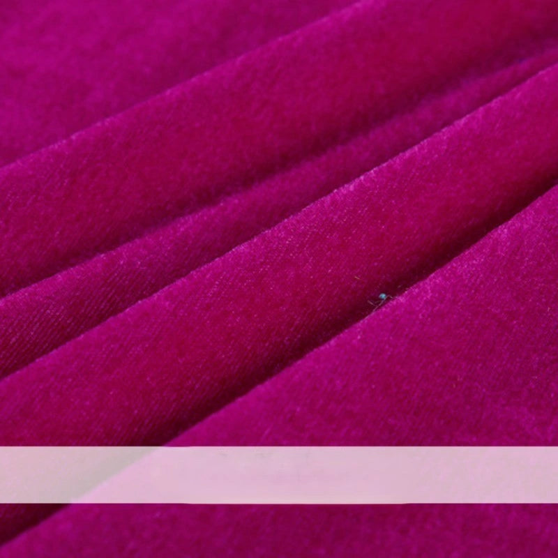 SolidColorVelvetFabricForUpholstery