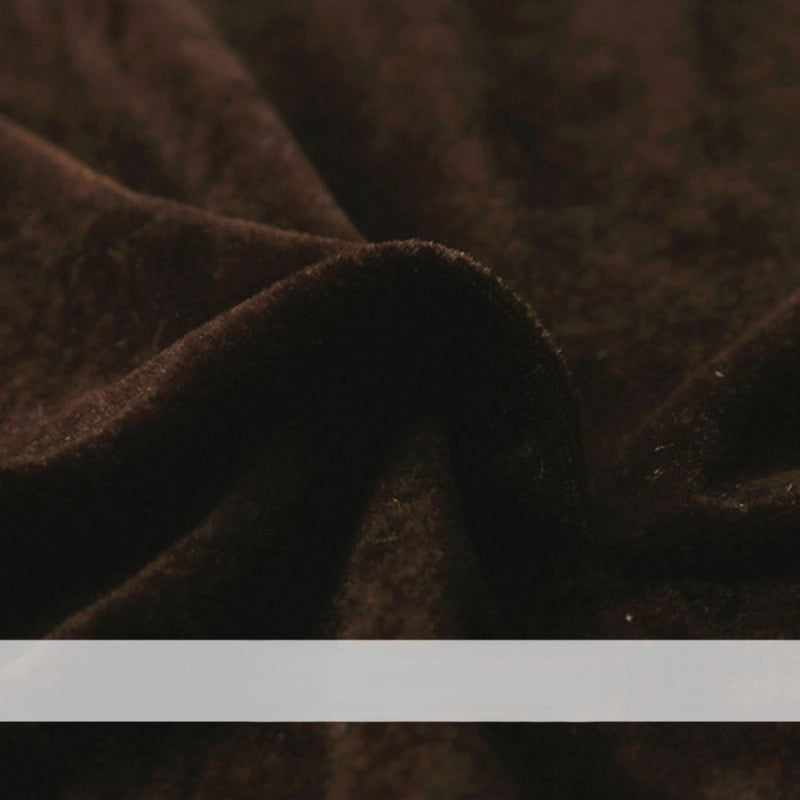 SolidColorVelvetFabricForUpholstery