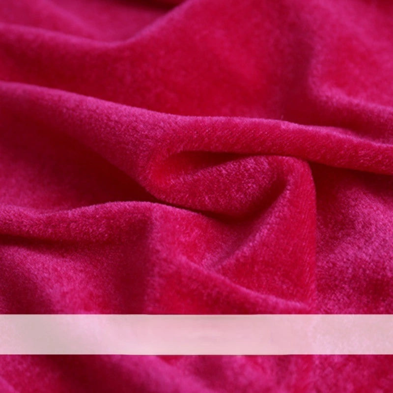 SolidColorVelvetFabricForUpholstery