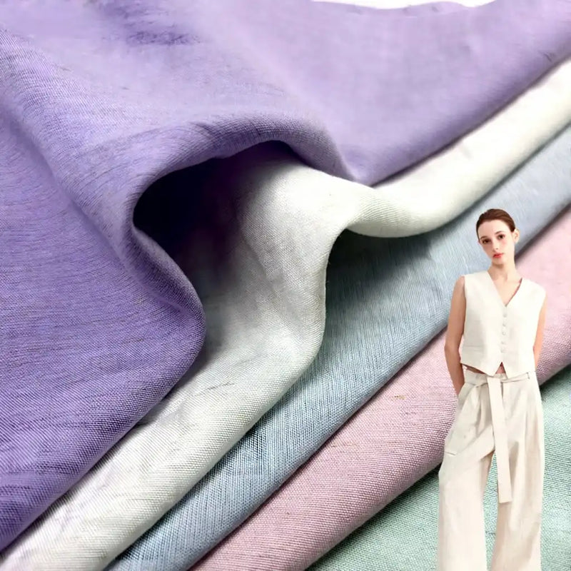 Solid Color Viscose Lyocell Fabric By Yard