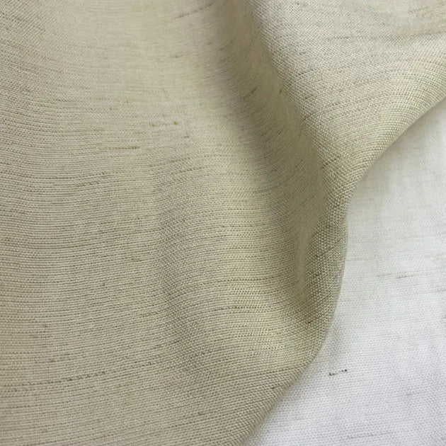 Close-up of Longan Craft's Solid Color Viscose Lyocell Fabric by the Yard—a smooth, breathable rayon and linen blend textile with a subtle weave, gentle folds, and eco-friendly appeal, perfect for tops.