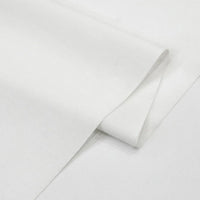 A close-up of Longan Craft's Solid Cotton Lawn Fabric by the Yard, a neatly folded, smooth-textured polyester lawn cloth material for cozy dresses, displayed against a white background.