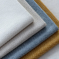 Solid Color Woven Chenille Fabric