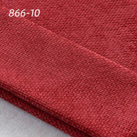 Solid Color Woven Chenille Fabric