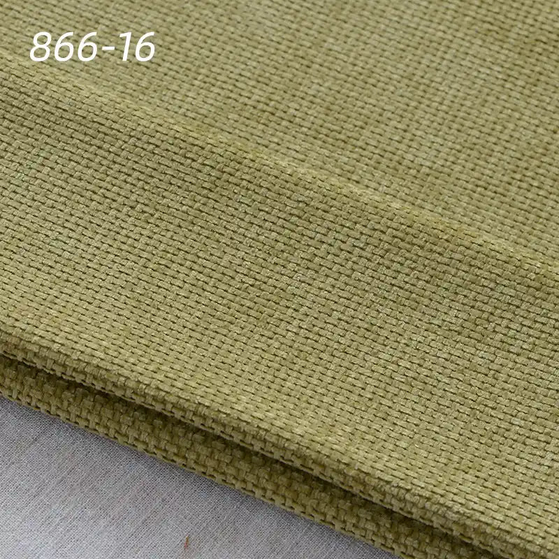 Solid Color Woven Chenille Fabric