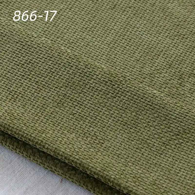 Solid Color Woven Chenille Fabric
