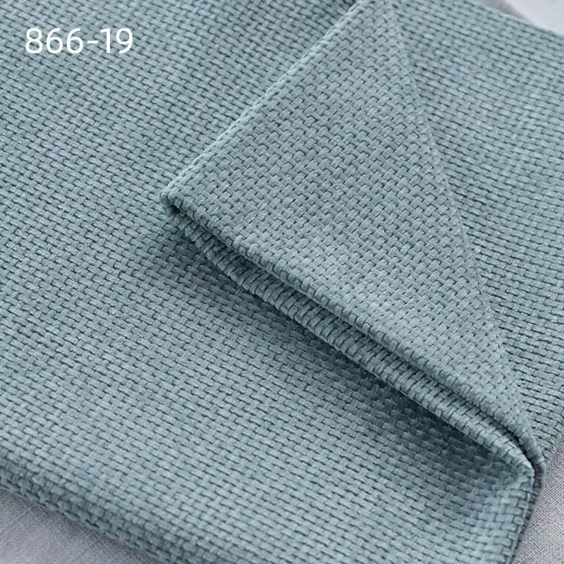 Solid Color Woven Chenille Fabric