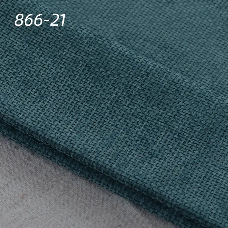 Solid Color Woven Chenille Fabric