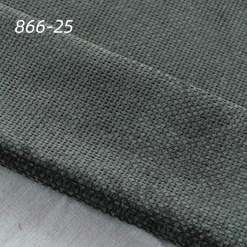 Solid Color Woven Chenille Fabric