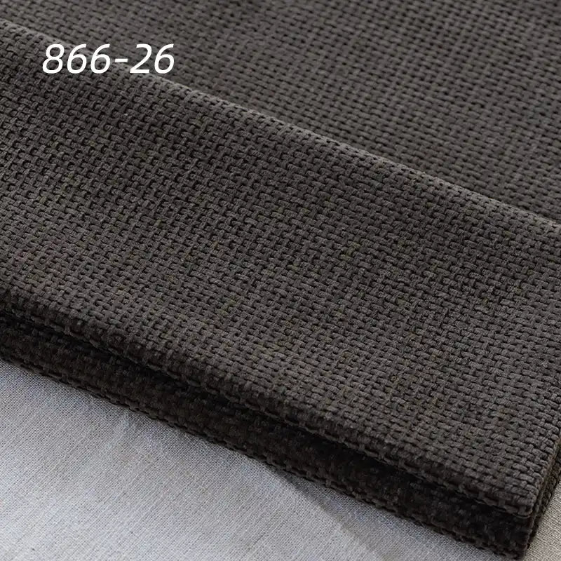 Solid Color Woven Chenille Fabric