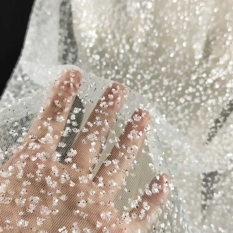 Sparkling-Glitter-Sequin-Mesh-Tulle-Fabric-for-Party-Wedding-Dress-Sewing-Designer-Fabric-By-the-Yard