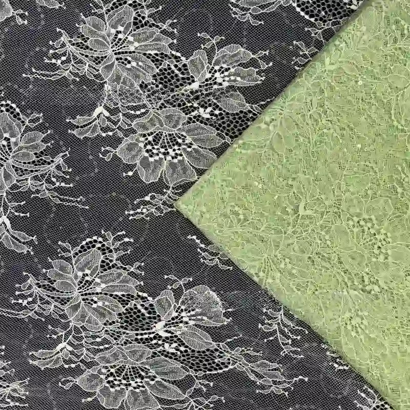 Sparkle Lace Fabric with Sequins