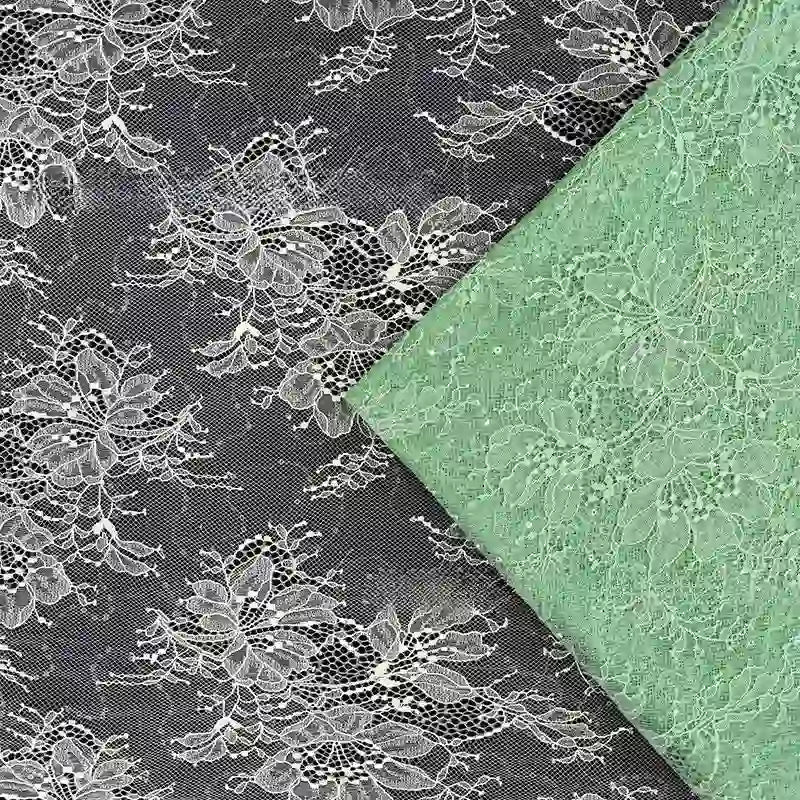 Sparkle Lace Fabric with Sequins