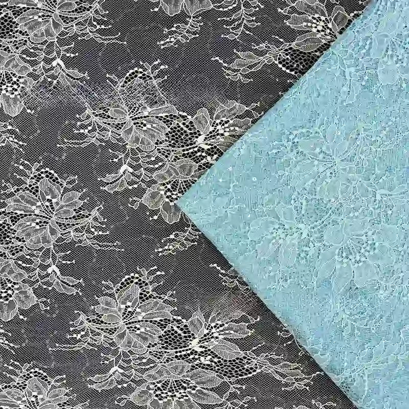 Sparkle Lace Fabric with Sequins