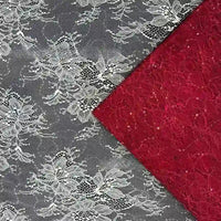 Sparkle Lace Fabric with Sequins