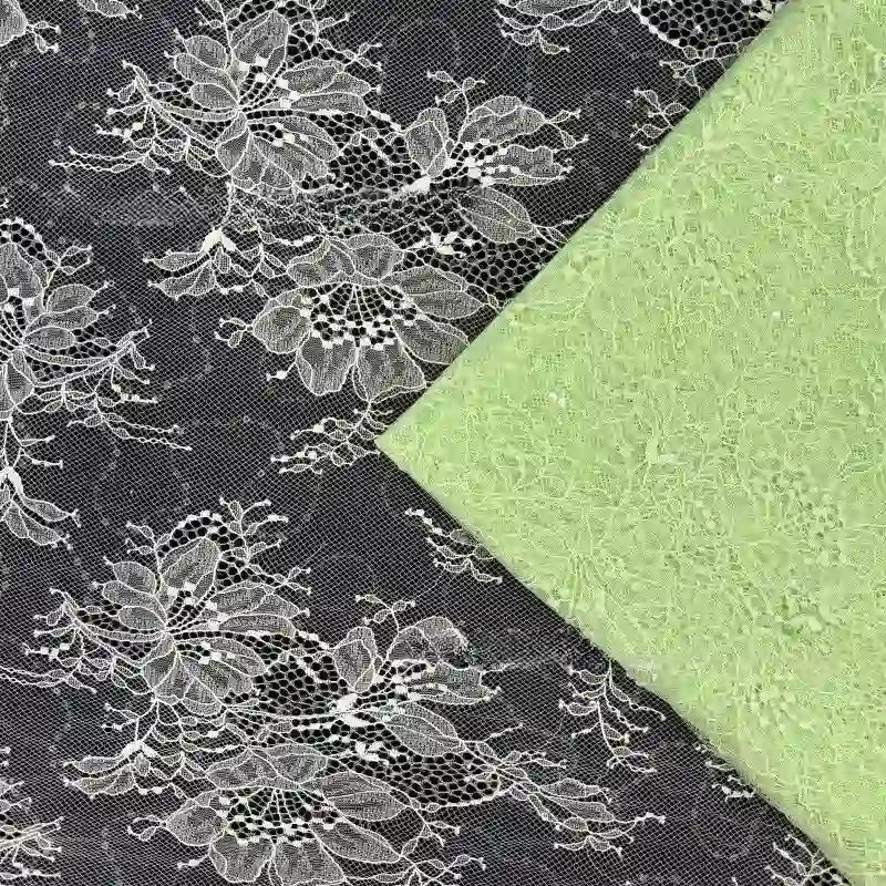 Sparkle Lace Fabric with Sequins