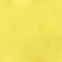 Close-up of Longan craft Stretch Poplin Fabric By The Yard, showcasing its yellow cotton material with a visible woven texture and smooth, consistent color—ideal for apparel or quilting.