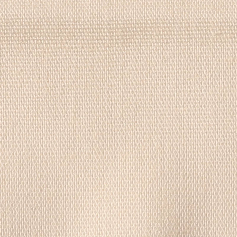 Close-up of Longan craft’s Stretch Poplin Fabric by the Yard, a plain beige cotton stretch poplin with a fine, tightly woven texture and subtle weave lines—ideal for apparel or quilting.