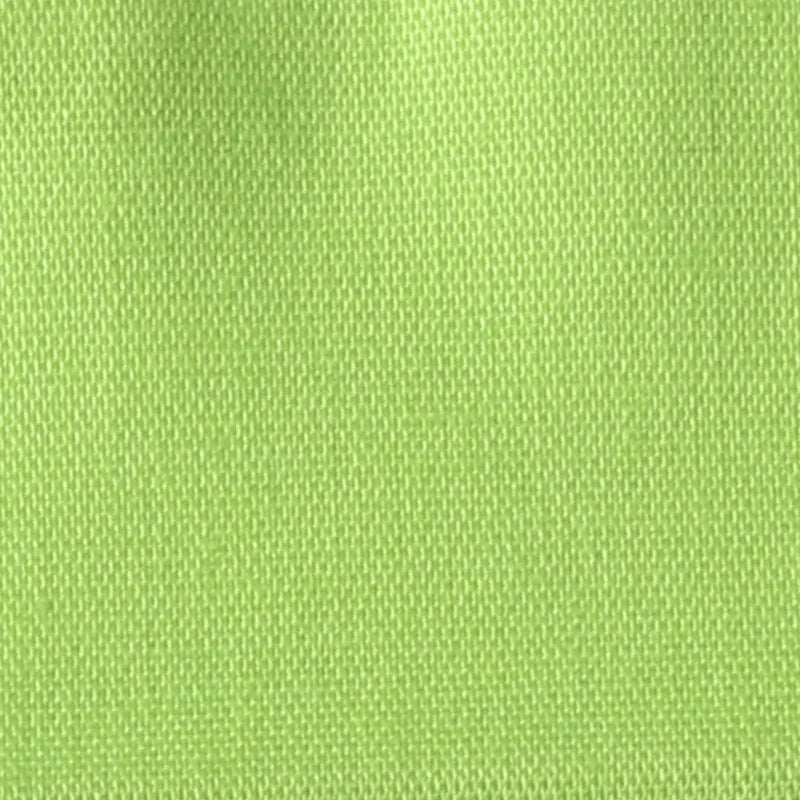 Close-up of Longan craft Stretch Poplin Fabric By The Yard—a light green cotton stretch poplin material with a plain, textured weave. Small threads form a uniform grid, ideal for apparel or quilting.