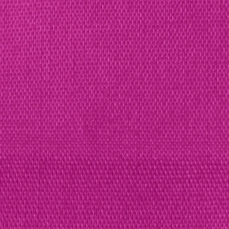 Close-up of Longan craft Stretch Poplin Fabric By The Yard in vibrant magenta, highlighting the fine woven texture and a subtle horizontal crease—perfect cotton stretch poplin material for apparel or quilting.