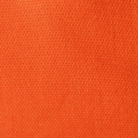 Close-up of Longan craft Stretch Poplin Fabric By The Yard shows its orange cotton stretch poplin material with a visible weave and evenly colored surface, ideal for apparel or quilting.