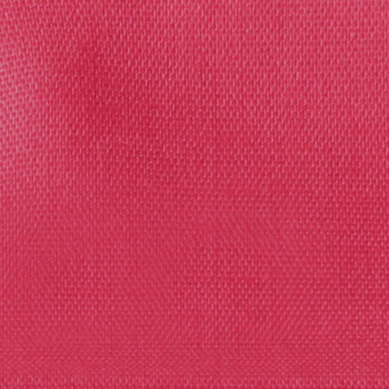 Close-up of Longan craft Stretch Poplin Fabric By The Yard in bright pink, featuring a subtle weave and slightly darker edge—perfect cotton stretch poplin material for vibrant apparel, quilting, and sewing projects.