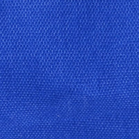 Close-up of Longan craft Stretch Poplin Fabric in vibrant blue. This cotton stretch poplin material features a visible woven pattern and a slightly textured surface, ideal for apparel or quilting. Sold by the yard.