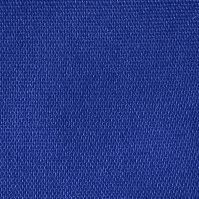 Close-up of Longan craft Stretch Poplin Fabric By The Yard, featuring textured blue cotton stretch poplin material with a tight, even weave—ideal plain poplin for apparel and quilting.