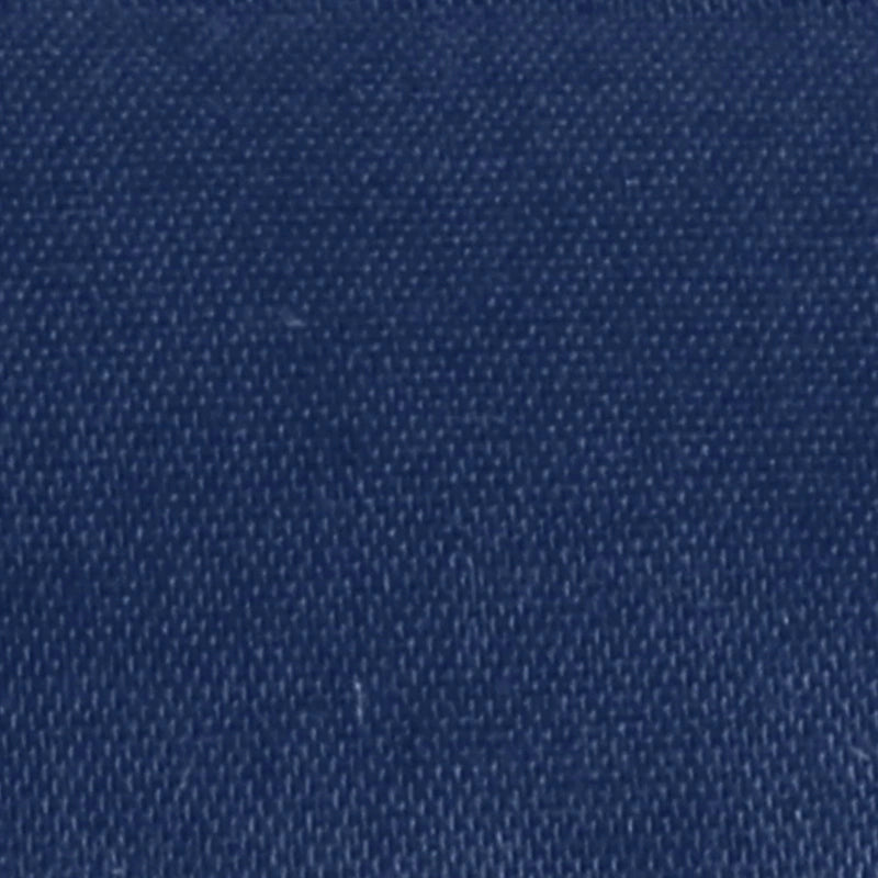 A close-up of Longan craft Stretch Poplin Fabric by the Yard shows smooth blue cotton spandex with a fine woven texture and subtle thread variations—ideal plain poplin material for apparel and quilting projects.