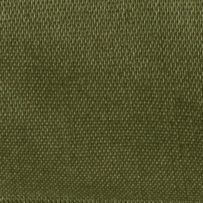 Close-up of olive green Stretch Poplin Fabric by the yard from Longan craft, featuring a tight, even weave and slight texture—ideal for apparel, quilting, or other sturdy uses. Cotton stretch poplin material is both durable and versatile.